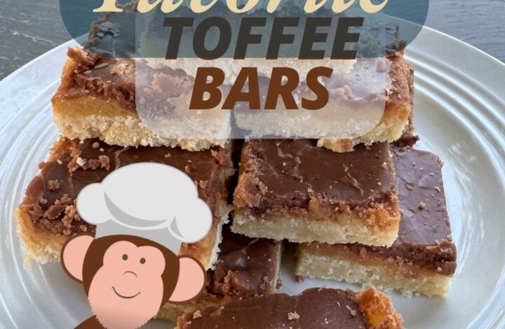 Dad's Favorite Toffee Bars